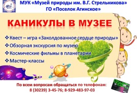 Каникулы в музее