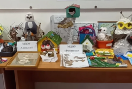 Выставка ДОУ к Дню птиц