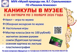 Каникулы в музее