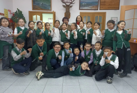 День первоцветов в нашем музее.