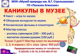 Каникулы в музее
